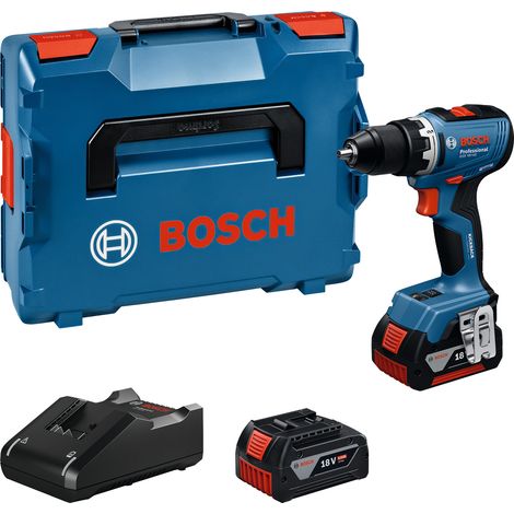 Bosch Akku-Bohrschrauber GSR 18V-65 2x 4,0 Ah und Ladegerät in L-BOXX 136 (1/5)