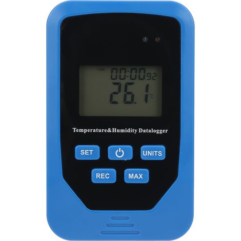 TL-505 Temperatur- und Feuchtigkeitsdatenlogger, multifunktionales digitales Thermo-Hygrometer mit präzisem Sensor, tragbares Messgerät für die Umweltüberwachung (1/5)