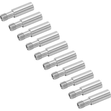 10 Stück M6 Hotend-Anschlussrohre aus robustem Edelstahl für CR10-3D-Drucker mit Direktanschluss (1/5)