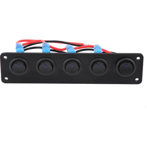Interrupteur de judas 5 positions 12 V pour automobiles et navires (1/5)