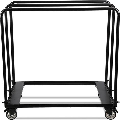 TolleTour Carrello portapiatti Carrello da trasporto 115 x 56 x 119 cm fino a 1000 kg Arancione Con cinghie