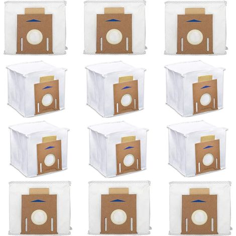 Confezione da 12 sacchetti filtro per aspirapolvere robot Yeedi K781+, Ecovacs DEEBOT OZMO T8 AIVI T8 Max e Deebot N8 Pro+ (1/5)