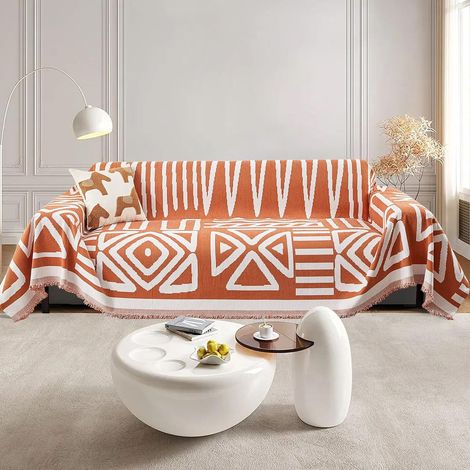 Housse de Canapé 1 2 3 4 Places en Forme de L d'angle Protege Canape, Protection Canape Chat Chiens Anti Griffe en Chenille AB Face Couvre Canapé Sofa (1/5)