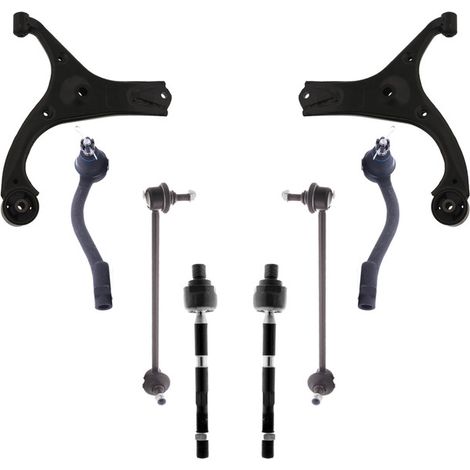 KIT BRACCIO OSCILLANTE 8 PEZZI COMPATIBILE CON KIA RIO II (JB) 1.5 CRDi 03.2005 - 12.2 / Kit Sospensione Completo OE/OEM / Bracci Oscillanti + Testine Sterzo / Sostituzione Diretta OEM (1/5)