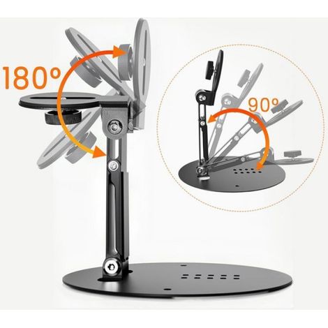Support Pliable pour Projecteur, Support de Bureau pour Mini-Projecteur, Support Mural, Interface à Vis 1/4 Pouce A (1/5)