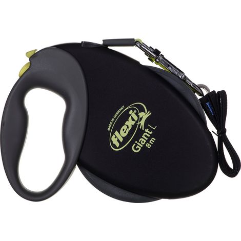 Correa automática para perros FLEXI GIANT NEON, cinta L 8m