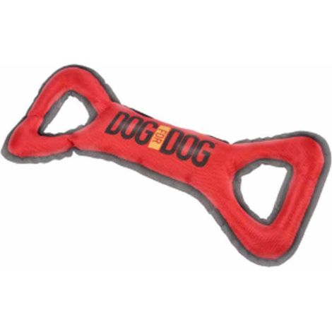 Jouet pour Chien "Haltère Oxford" 33cm Rouge (1/2)