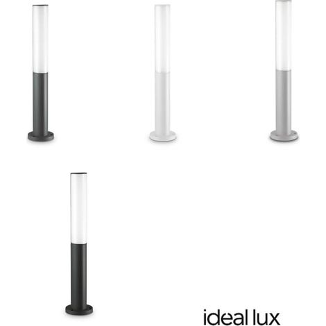 Paletto Contemporaneo Etere Alluminio Nero Led Integrato 9,5W 3000K Ip44 (1/2)