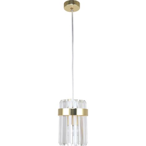 Lampada sospensione Vetro vetro oro E14 Light Prestige (1/5)