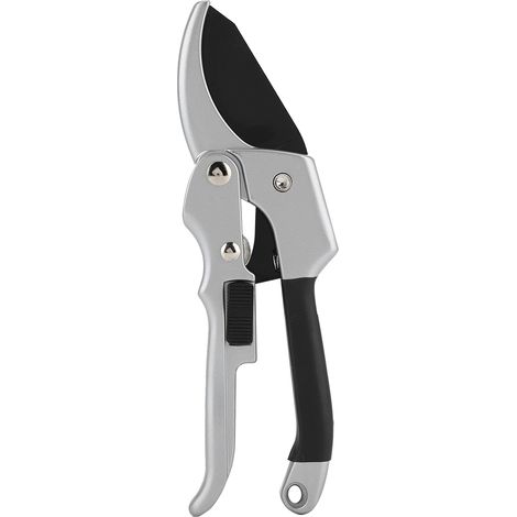 Tijeras de podar profesionales  Tijeras de podar [SK5]  Acero de alta resistencia  Mango ergonómico antideslizante  Longitud 20 cm  Color plata  1 unidad (1/5)