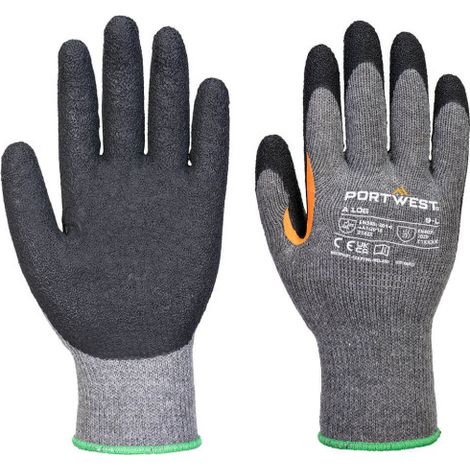 Guante de manipulación pulgar reforzado con látex Grip 10 Dext 5 A106 (12 pares) L