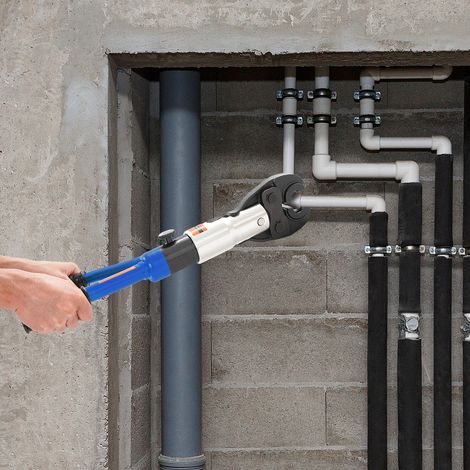 Neu Profi Presszange V-Kontur Und TH-Kontur, für Kupferrohr, Edelstahlrohr, Edelstahlrohr Und Verbundrohr Backeneinsätze V12 V15 V18 V22 V28 Und TH16 TH20 TH26 TH32 incl