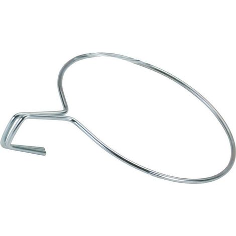 Support Jardinière Balcon En Acier Zing Blanc Largeur 22cm Sv03120 Sauvic - Sauvic (1/2)