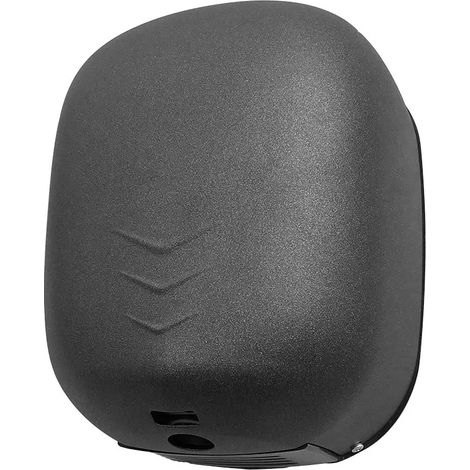 Asciugamani elettrico con sensore fotocellula 1100W ultra veloce nero (1/5)