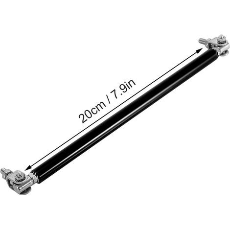 Un exemplaire de chacun des compteurs de pression de pneus électroniques automobiles suivants : or, rouge, bleu, noir et argent (noir). (1/5)
