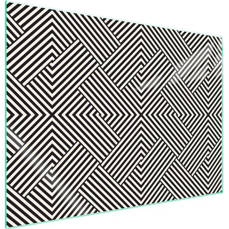 Plaque de protection en verre pour poêle, motif 70x52 (1/5)