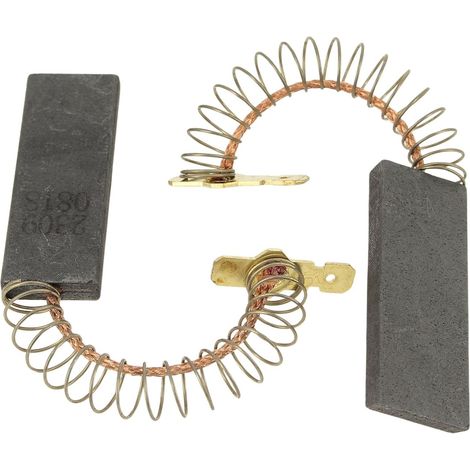 Kohlebürsten pro 2, 00616505, 13x43x5 für Waschmaschine bosch