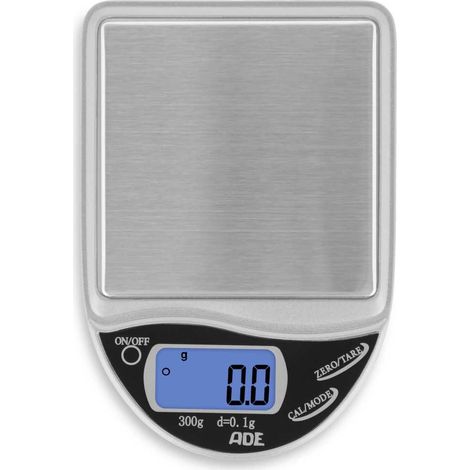 Bilancia cucina ade modello 4260075853437 argento compatta 300 grammi (1/5)