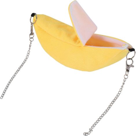 Haustier-Bananenbett, Hamsterbett, Hängematte, Kleintierbett, Nest