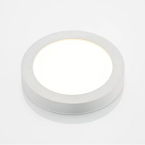 [NEUWERTIG] B-Ware Prios Edwina Led Deckenleuchte Weiß 24,5 Cm Deckenlampe Leuchte Lampe Spot Licht