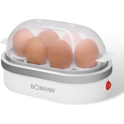 Bomann EK 5022 CB Bollitore per Uova 400W Bianco (1/5)
