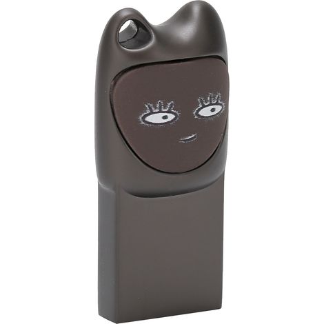 Clé USB U Disk avec adaptateur pour Android, compatible avec téléphones et ordinateurs, grise, 32 Go (1/5)