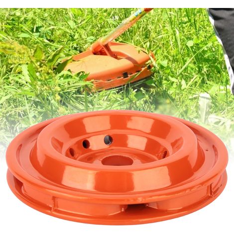 Coupe-bordure métal 4 lignes, tête de débroussailleuse pour tondeuse jardin gazon, accessoire (1/4)