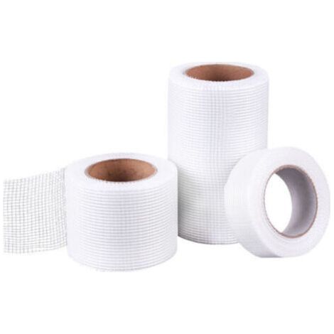Kit d'étanchéité pour receveur de douche-Bande armature autocollante 8 mailles 5 cm × 25m (1/2)