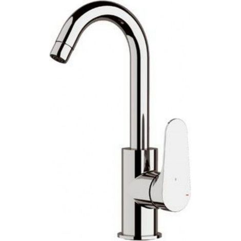 Miscelatore lavello con canna corta a u class line eco