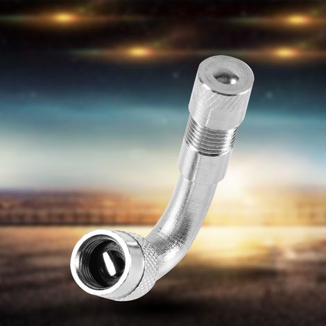 Rallonge de valve pour pneu moto et voiture, adaptateur d'extension à 45°, tige de remplissage d'air, accessoire de gonflage universel (1/5)