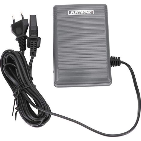 Sewing machine foot pedal, variable speed foot control, power cord, for Brother domestic machines (1/5)