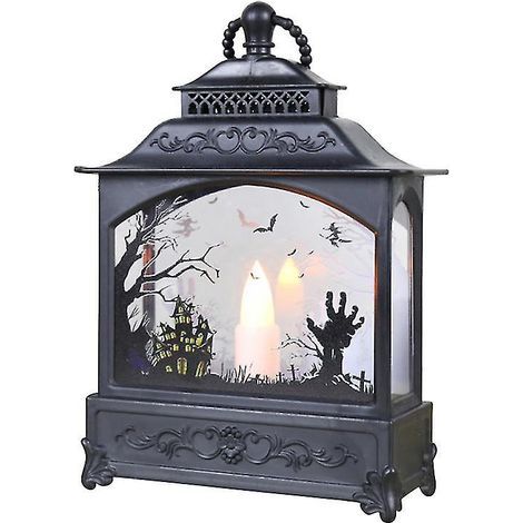1 lampe bougie LED lumineuse pour décorations d'Halloween (1/3)