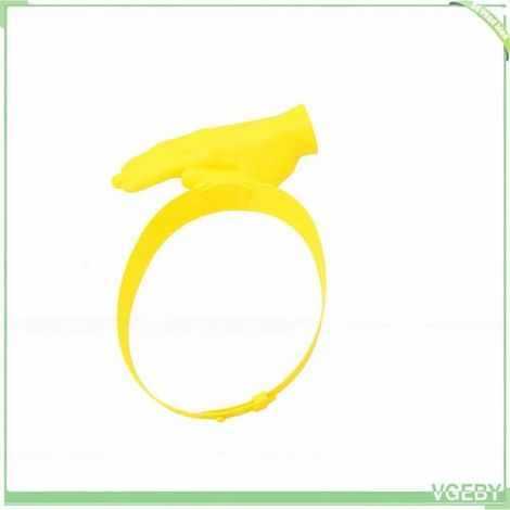 Pare-soleil - FAFEICY - Pare-soleil en forme de main - PLA impression 3D - Jaune - Ajustable (2 composants) (1/5)