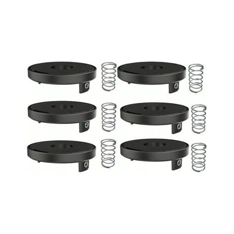 Bobine de fil de rechange pour débroussailleuse Einhell CE-CT36/30 3405096, pour débroussailleuse Einhell 3405096 (6 couvercles + 6 ressorts) (1/3)