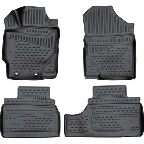 Tapis en caoutchouc XTR pour Toyota Yaris (P13) 12/2010-2017, aussi Hybrid (1/5)