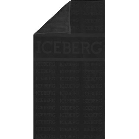 ICEBERG - SERVIETTE DE PLAGE - ICE4MTW01 NOIR Universelle (1/3)