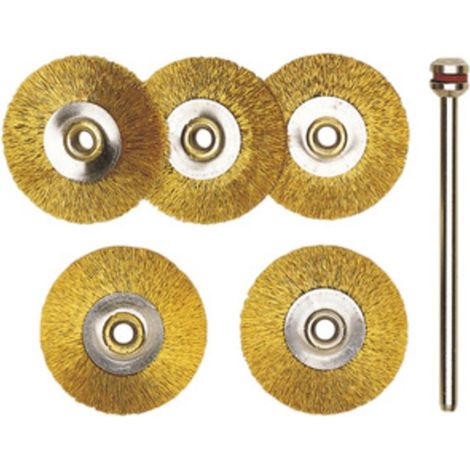 SPAZZOLE OTTONE 22 MM PROXXON 28962