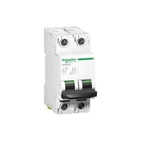 Schneider A9N61531 2P 16A C curve circuit breaker C60H-DC