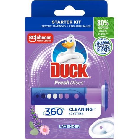 Disques de gel toilette à la lavande Duck Fresh Discs, 6 pièces (1/5)
