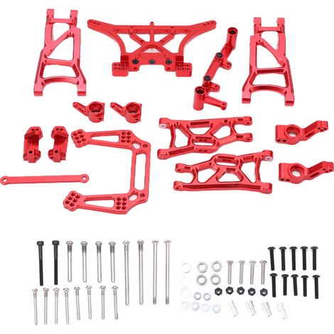 Kit de Suspension Métallique Avant/Arrière pour TRAXXAS SLASH 2WD - Pièces de Rechange 1/10 RC (1/5)