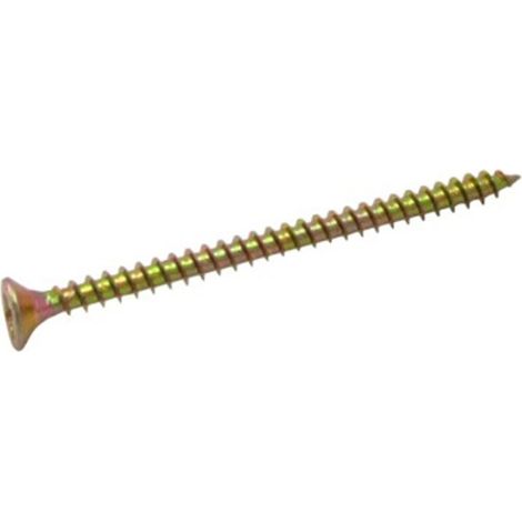 Tirafondo Cabeza Avellanada Brikomat 5x90mm Acero Alta Calidad - Pack 100 Uds