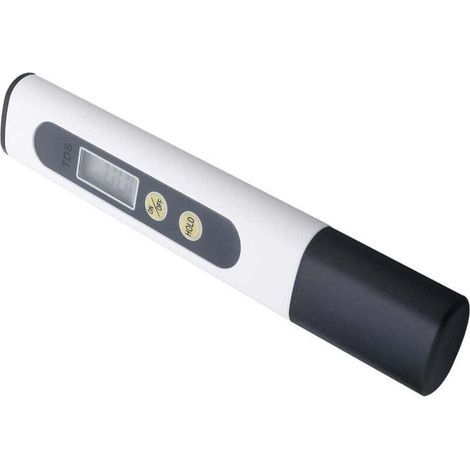 1 Stück TDS-Messgerät, digitales Pool-Salzmessgerät 1–9990 ppm, TDS-, EC- und Temperaturmessgerät, digitales Salzgehaltmessgerät (ppm-Auflösung) (1/4)