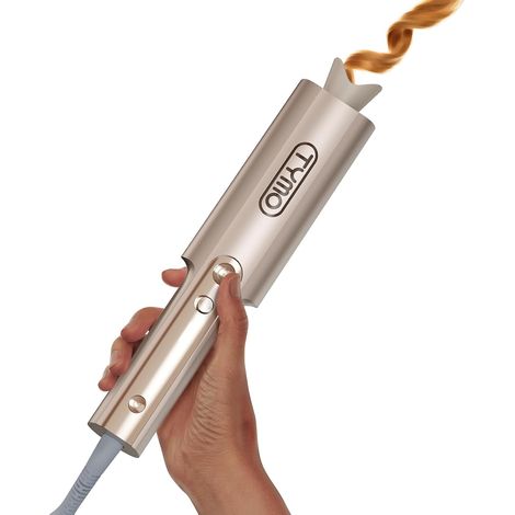 Automatic Curling Iron Large Curls 25 mm Beach Waves Curler for Long Hair Anti-Burning Hair Curler Fast Heating Gold (1/5)