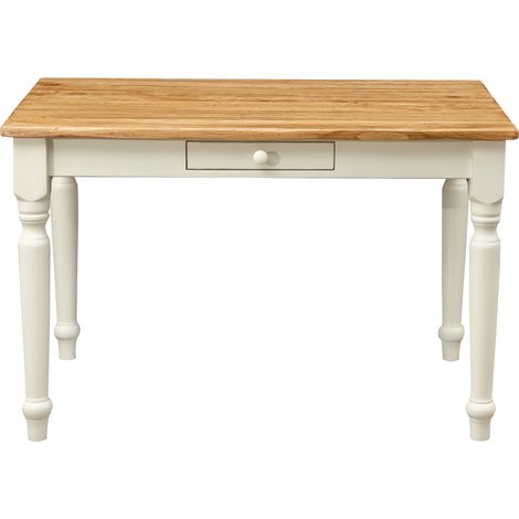 Holz Schreibtisch Schlafzimmer Schreibtisch Büro Schreibtisch 121x81 Tisch mit Schublade Holztisch für Esszimmer Made in Italy