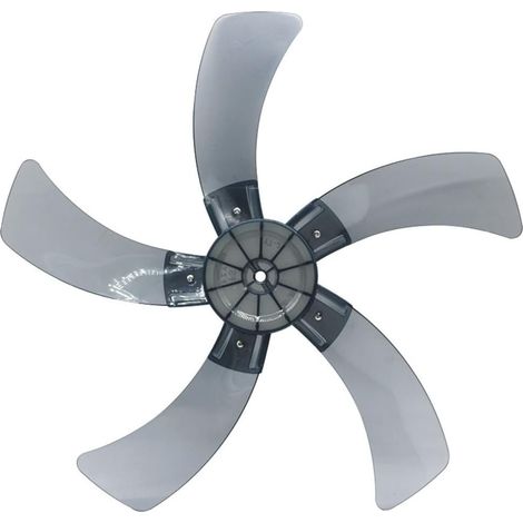 Elektrische Ventilatorflügel für Stand- und Tischventilatoren mit 45,7 cm (18 Zoll) Durchmesser, 430 mm (16 Zoll) Durchmesser, 5-flügeliger Polypropylen-Ersatzpropeller (1/5)