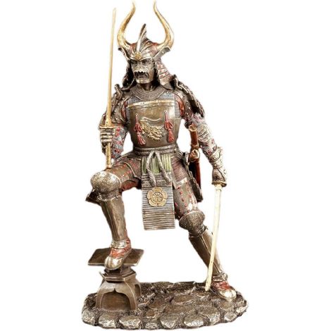 Statue Samurai Art aspect bronze (1/3)