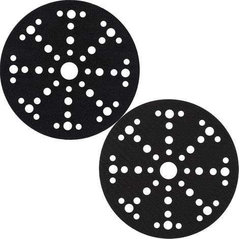 Support de protection Ø 150mm 49 trous, 2 pièces, pour protéger les plateaux de ponçage auto-agrippants (1/5)