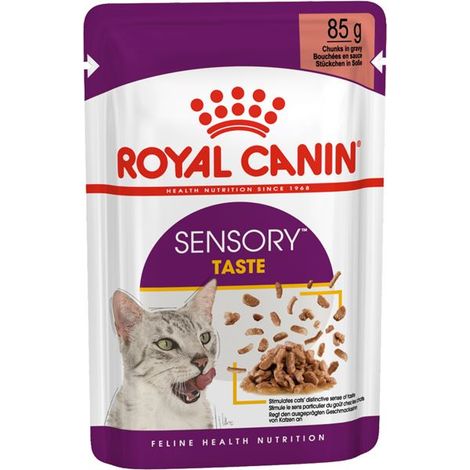 Royal Canin Cat Sensory Taste in Salsa  - Royal Canin Cat Sensory Taste in Salsa - Bustina Da 85 Gr (1/2)