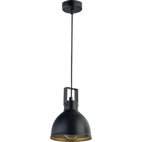 Sigma MARS Lámpara Colgante Negro y Oro 90 cm