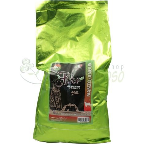 AN10M - Croquetas de carne de Angus de proteína simple sin cereales 10 kg - Comida para perros (1/2)